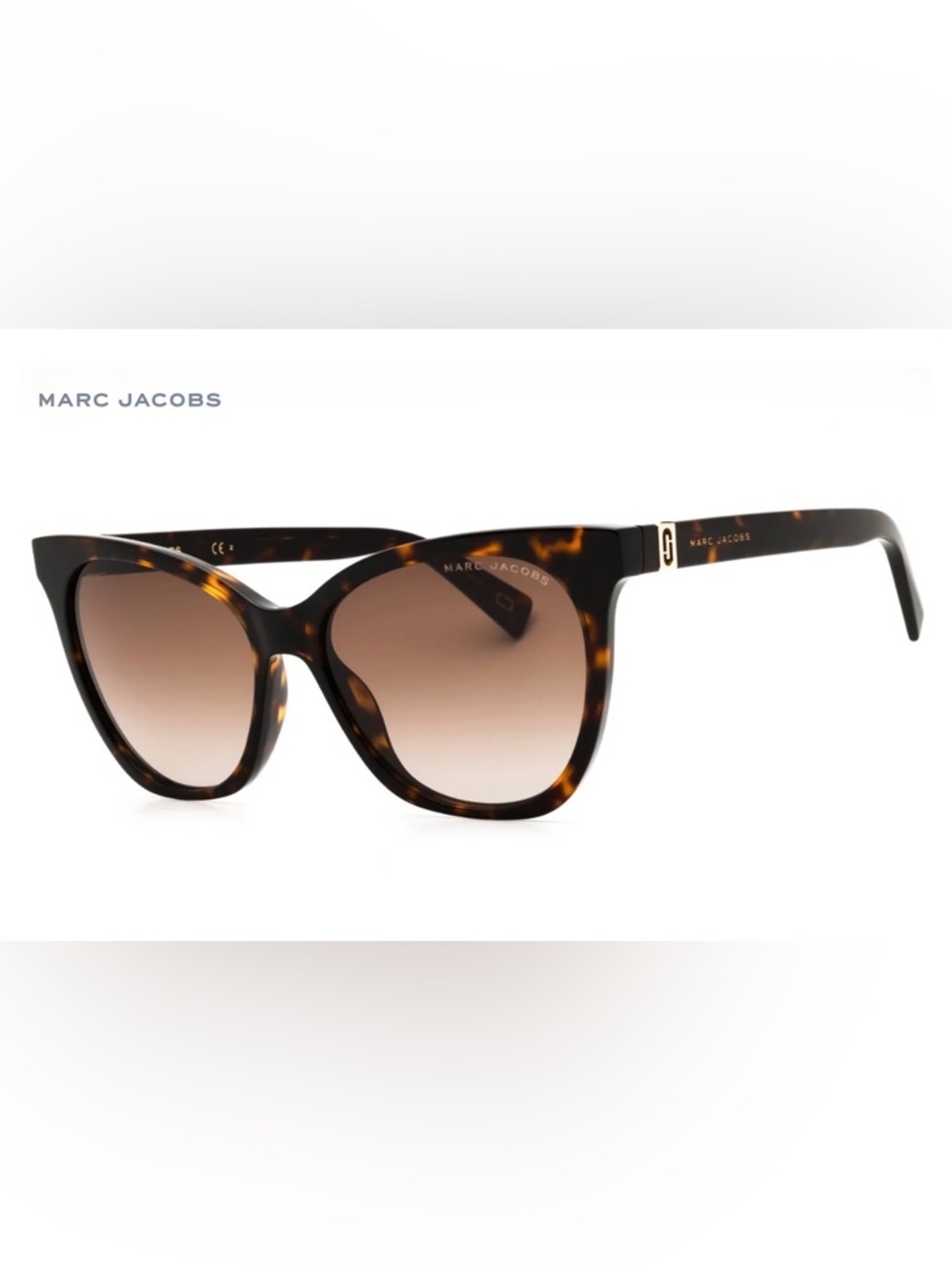 Marc Jacobs Havana Sunglasses - Brown Gradient Lenses